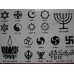 Временные татуировки в ассортименте Waterproof body tattoo stickers